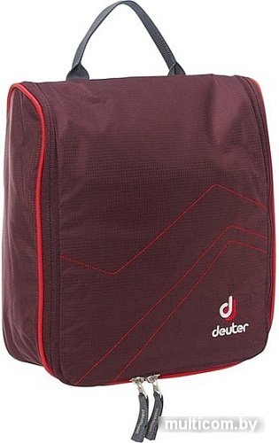 Косметичка Deuter Wash Center II 39464 5522 (aubergine/fire)