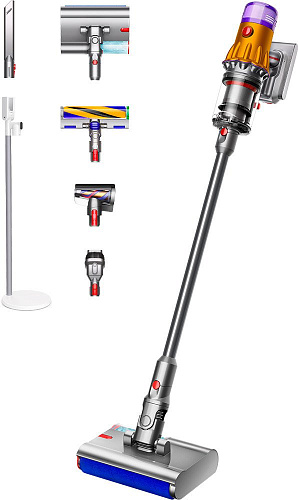 Пылесос Dyson V12s Detect Slim Submarine (желтый/никель)