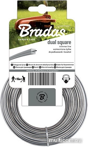 Леска для триммера Bradas Ripper Dual ZRK27100K (квадрат)