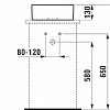 Умывальник Laufen Living Square 36x36 [8114330001121]