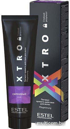 Крем-краска для волос Estel Xtro Black пигмент прямого действия (сиреневый)