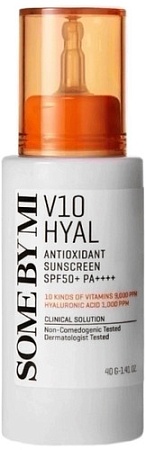 Крем солнцезащитный Some By Mi V10 Hyal Hydra Capsule Sunscreen Увлажняющий (40 мл)