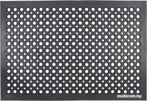 Придверный коврик SunStep Грязесборный окантованный 60х90 30-018 (черный)