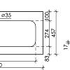 Умывальник Ceramica Nova CN7013MB