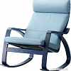 Кресло-качалка Ikea Поэнг (коричневый/глосе светло-бежевый) 492.816.97