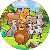 Развивающая игра Paremo Лесные и деревенские животные PE720-02