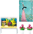 Мебель для кукольного домика Lundby Аквариум и декор 60509200