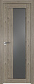 Межкомнатная дверь ProfilDoors 2.72XN 60x200 (каштан темный/стекло графит)