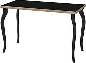 Письменный стол Ikea Линнмон/Лалле 193.313.78 (черный/фанера/черный)