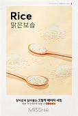 Косметика по уходу за лицом Missha Маска для лица Airy Fit Sheet Mask Rice 19 г