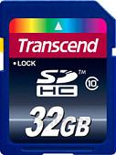 Карта памяти Transcend SDHC Class 10 32GB (TS32GSDHC10)