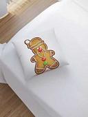 Чехол на подушку JoyArty Пряничный дед sl_38335