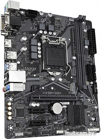 Материнская плата Gigabyte H410M S2H (rev. 1.0)