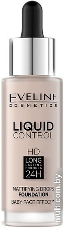 Тональная основа Eveline Cosmetics Liquid Control 005