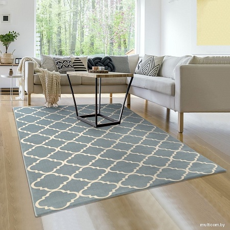 Ковер для жилой комнаты Moldabela Geo Прямоугольник 8876 1 43236 (0.8x1.5)