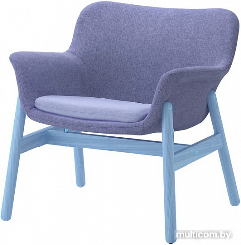 Интерьерное кресло Ikea Ведбу (гуннаред светлый коричнево-розовый) 604.235.82