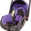 Детское автокресло Мишутка HB 801 (фиолетовый/черные точки)