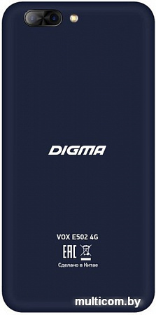 Смартфон Digma Vox E502 4G (темно-синий)