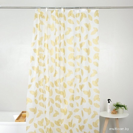 Шторка-занавеска для ванны Fora Peva Botanica Gold FOR-PV02