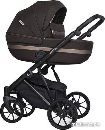 Универсальная коляска Riko Basic Delta (2 в 1, 04/chocolate)