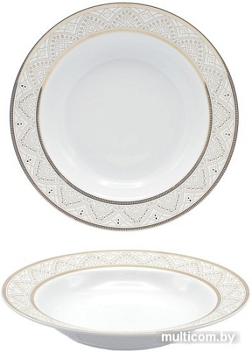 Тарелка глубокая Cmielow i Chodziez Yvonne Lia G620-0061490