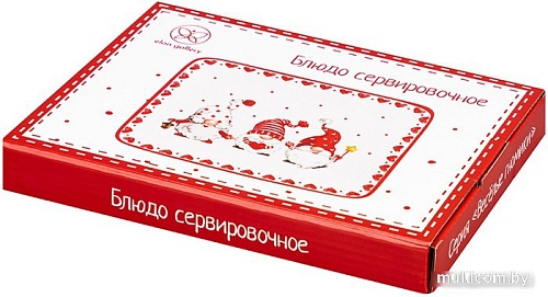 Блюдо Elan Gallery Веселые гномики 540601