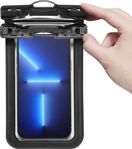 Чехол для телефона Spigen A601 Universal Waterproof AMP04525 (черный)