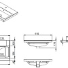 Умывальник AM.PM Gem M90WCC0602BM