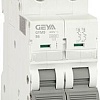 Выключатель автоматический GEYA GYM9-2P-6B 2P 6A B 6kA 2M GYM92P6B