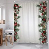 Шторка-занавеска для ванны JoyArty Двухстороннее рождественское оформление sc_37171