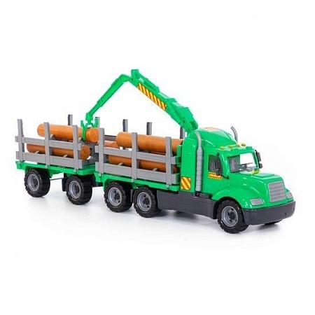 Полесье Майк автомобиль-лесовоз с прицепом 55675