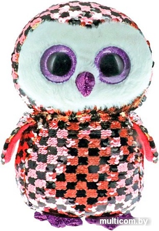 Мягкая игрушка Ty Flippables Сова Checks 36673