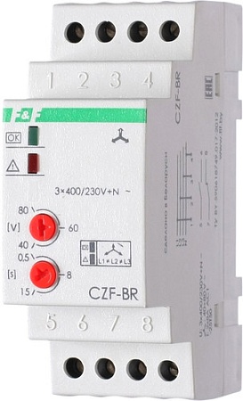 Реле контроля фаз Евроавтоматика F&F CZF-BR EA04.001.003