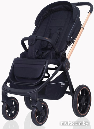 Универсальная коляска Rant MOWbaby Zoom PU (2 в 1, gold black)