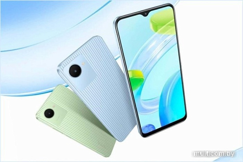 Смартфон Realme C30 4GB/64GB международная версия (синий)