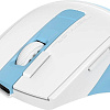 Мышь A4Tech Fstyler FG45CS Air2 (белый/голубой)