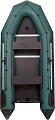 Моторно-гребная лодка Leader Boats Тайга-340 киль 0062872 (зеленый)
