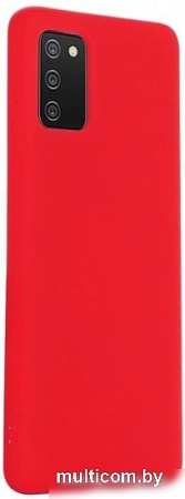 Чехол для телефона Case Cheap Liquid для Galaxy A02s (красный)