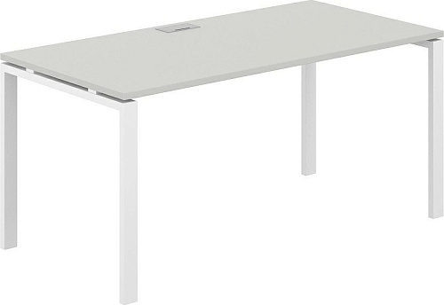 Norden 160х80х75 SG.209.SH.63.WH (белый/серый бархат)
