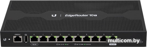 Маршрутизатор Ubiquiti EdgeRouter 10X