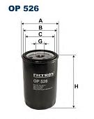 Масляный фильтр Filtron OP526