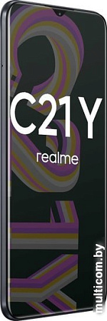 Смартфон Realme C21Y RMX3263 4GB/64GB азиатская версия (черный)