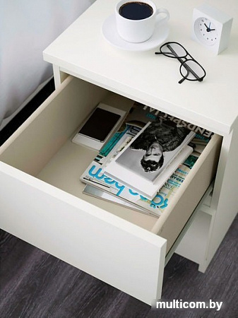 Детский комод Ikea Мальм 003.685.31 (белый)