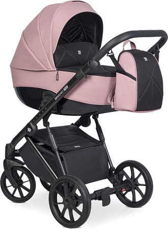 Универсальная коляска Riko Brano Pro (3 в 1, energy pink 03)
