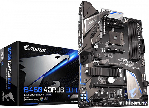 Материнская плата Gigabyte B450 Aorus Elite (rev. 1.0)