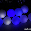 Гирлянда Luazon Метраж Шарики Led-100 (10 м, белый/синий) [1080045]