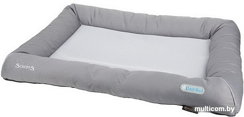 Лежак Scruffs Cool Bed 100 см (серый)