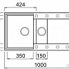 Кухонная мойка Elleci Easy 475 Bianco Antico 62