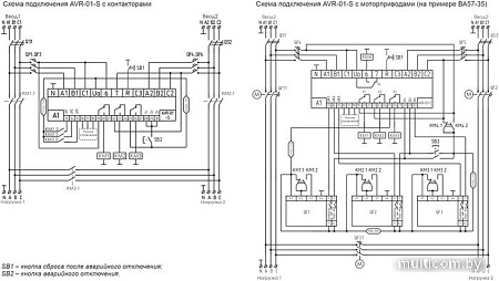 Реле контроля фаз Евроавтоматика F&F AVR-01-S EA04.006.002