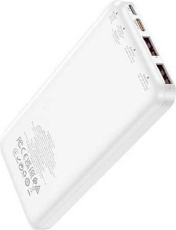 Внешний аккумулятор Hoco J101 10000mAh (белый)